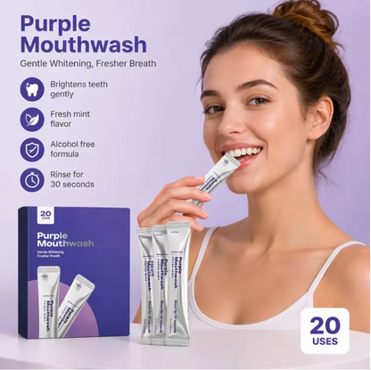 Purple Color-Correcting Mouthwash